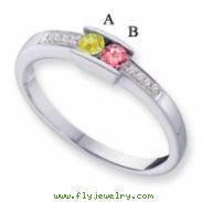 14KW Family Jewelry Diamond Semi-Set Ring