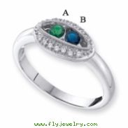 14KW Family Jewelry Diamond Semi-Set Ring