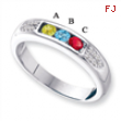 14KW Family Jewelry Diamond Semi-Set Ring