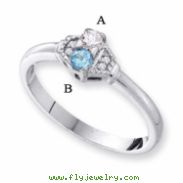 14KW Family Jewelry Diamond Semi-Set Ring