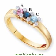 14KY Family Jewelry Diamond Semi-Set Ring