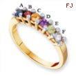 14KY Family Jewelry Diamond Semi-Set Ring