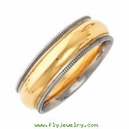 14KY_14KW SIZE 9 P TWO TONE DESIGN BAND