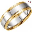 14KY_14KW_14KY SIZE 11 P TWO TONE DESIGN BAND