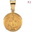 18K Yellow Gold Miraculous Medal