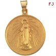 18K Yellow Gold Miraculous Medal