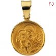 18K Yellow Gold St. Joseph Medal