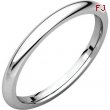 18kt White 02.00 mm Comfort Fit Band