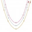 3 strand diamond necklace