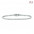 4 Pointer diamond bracelet