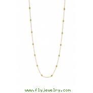 5 pointer 14 section 18 yellow diamond necklace