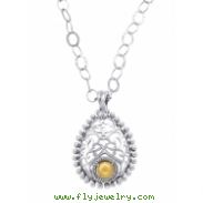 Alesandro Menegati 14K Gold & Sterling Silver Necklace
