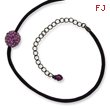 Black-plated Purple Crystal Fireball On 16