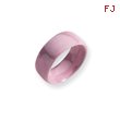 Ceramic Pink 8mm Polished Band