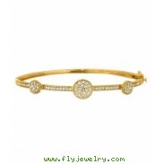 Diamond bangle