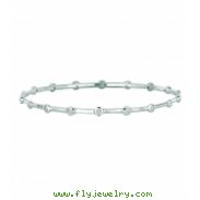 Diamond bezel set bracelet