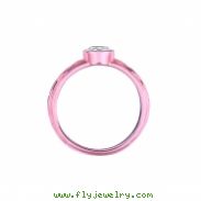 Diamond bezel set ring