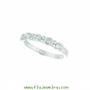 Diamond bezel set ring