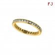 Diamond Channel Set ETERNITY Band, 14K Y. GOLD