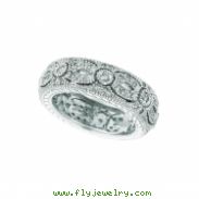 Diamond Eternity Ring Band White Gold