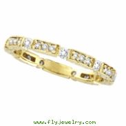 Diamond Eternity Stack Ring Band