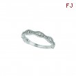 Diamond Guard Ring Stackable Band