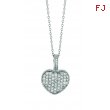 Diamond heart necklace