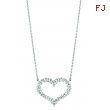 Diamond heart necklace