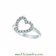 Diamond Heart Ring