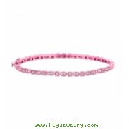 Diamond Marquise & square shape bangle