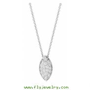 Diamond Marquise shape necklace