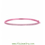 Diamond milgrain bangle