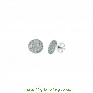 Diamond pave earrings