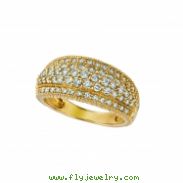 Diamond pave ring