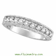 Diamond Ring Band White Gold