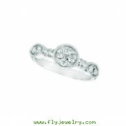 Diamond round & marquise shape ring