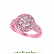 Diamond round ring