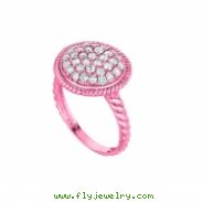 Diamond round ring