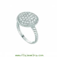 Diamond round ring