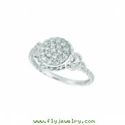 Diamond round ring