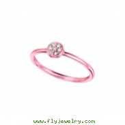 Diamond round ring