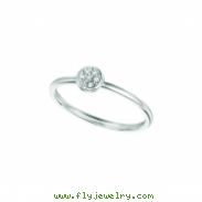 Diamond round ring