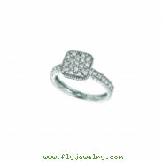 Diamond square ring