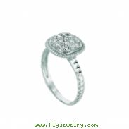 Diamond square ring