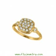 Diamond square ring