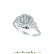 Diamond square ring