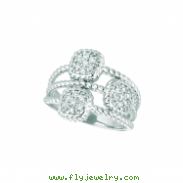 Diamond square ring