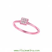 Diamond square ring