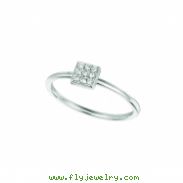 Diamond square ring