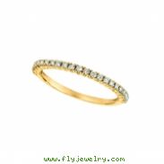 Diamond stack ring